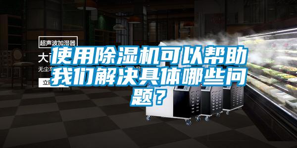 使用除湿机可以帮助我们解决具体哪些问题？