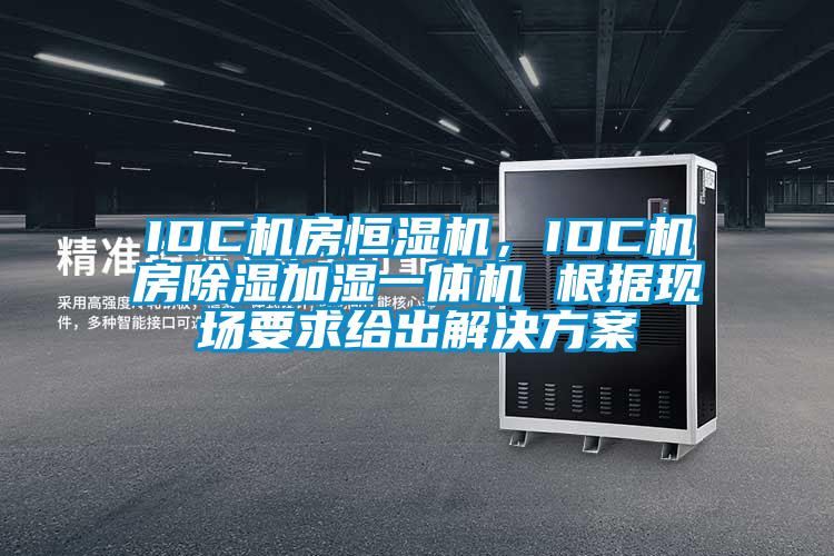 IDC机房恒湿机，IDC机房除湿加湿一体机 根据现场要求给出解决方案