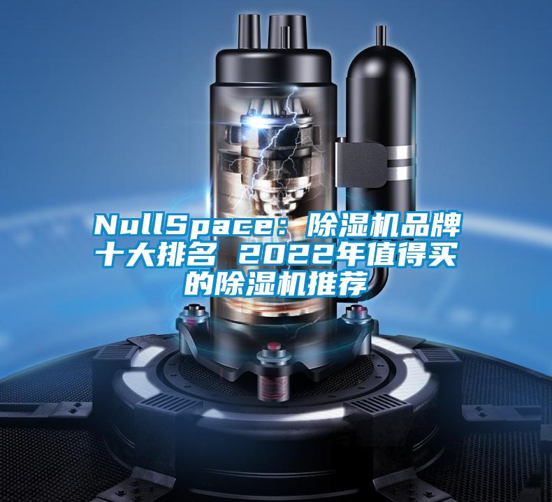 NullSpace：除湿机品牌十大排名 2022年值得买的除湿机推荐