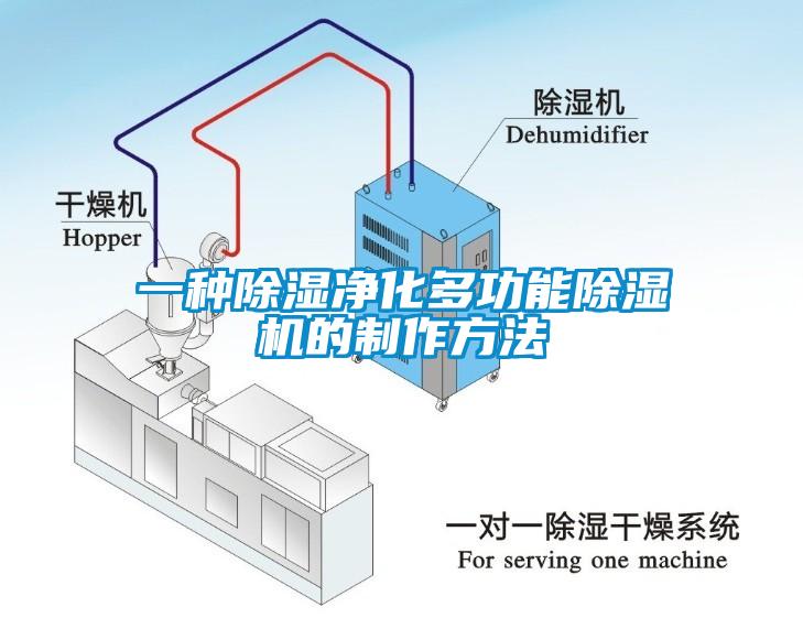 一种除湿净化多功能除湿机的制作方法