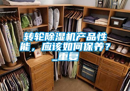 转轮除湿机产品性能，应该如何保养？_重复